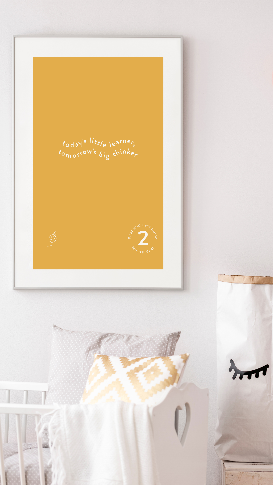 Learner & Thinker Quote Print